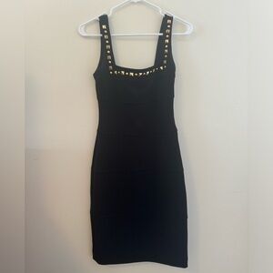 Black Studded Dress